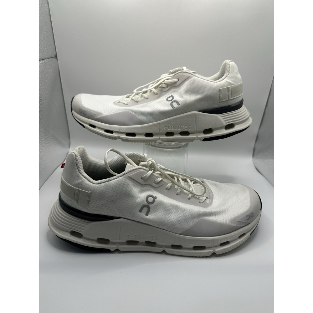 On Cloudnova Form White/Eclipse Women's 9